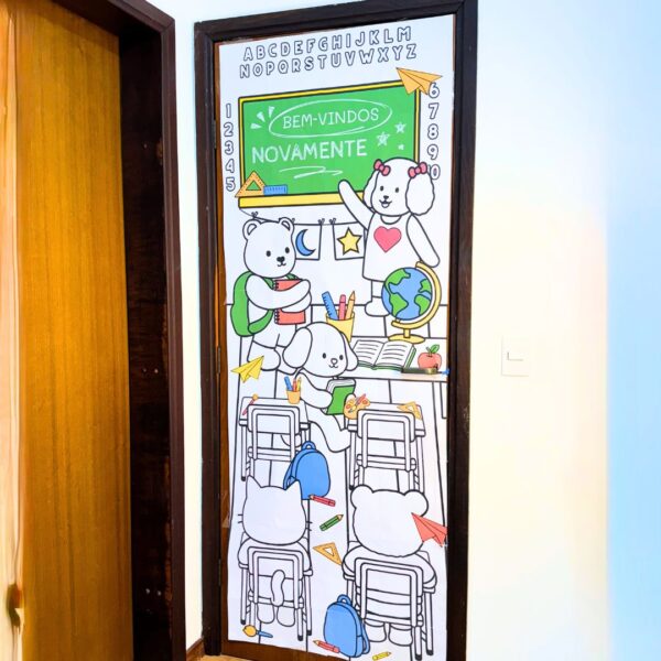 Painel de Boas-Vindas "Volta às Aulas" - Bobbie Goods - Imagem 2
