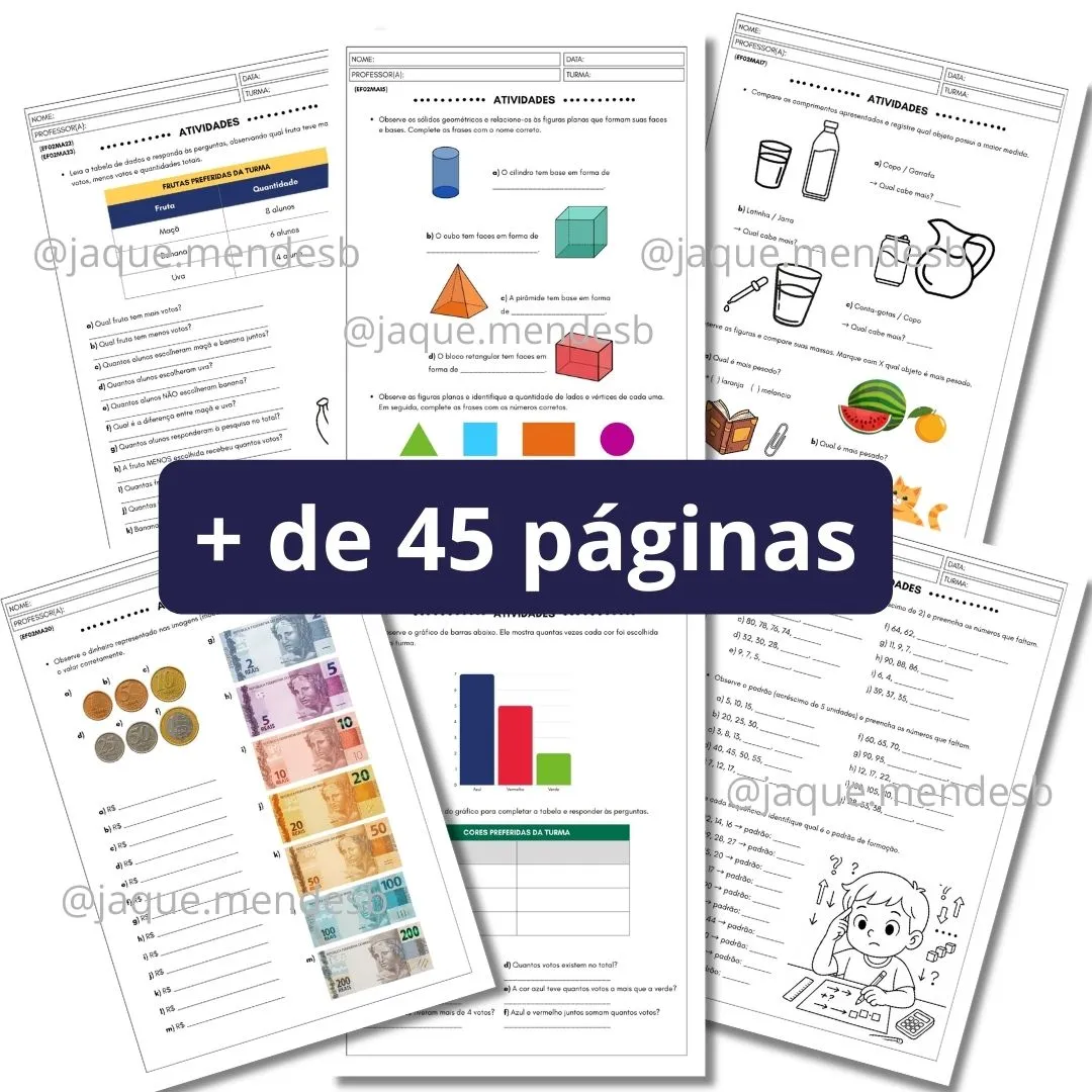Atividades de Matemática – 2º Ano do Ensino Fundamental Alinhadas à BNCC - Imagem 4